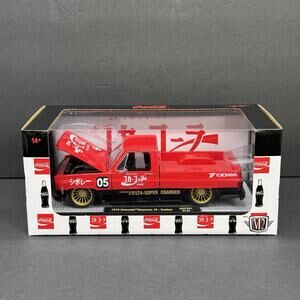M2 1973 Chevrolet Cheyenne 10 Japan Coca Cola Squarebody 1/24 Diecast Truck